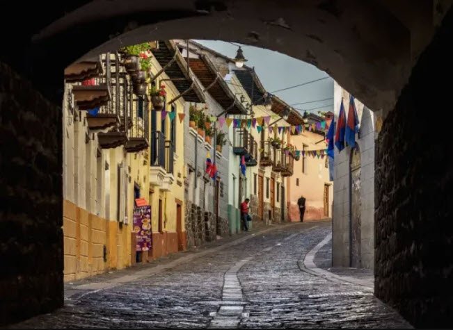 La Ronda Street, Quito, Pichincha Province, Ecuador